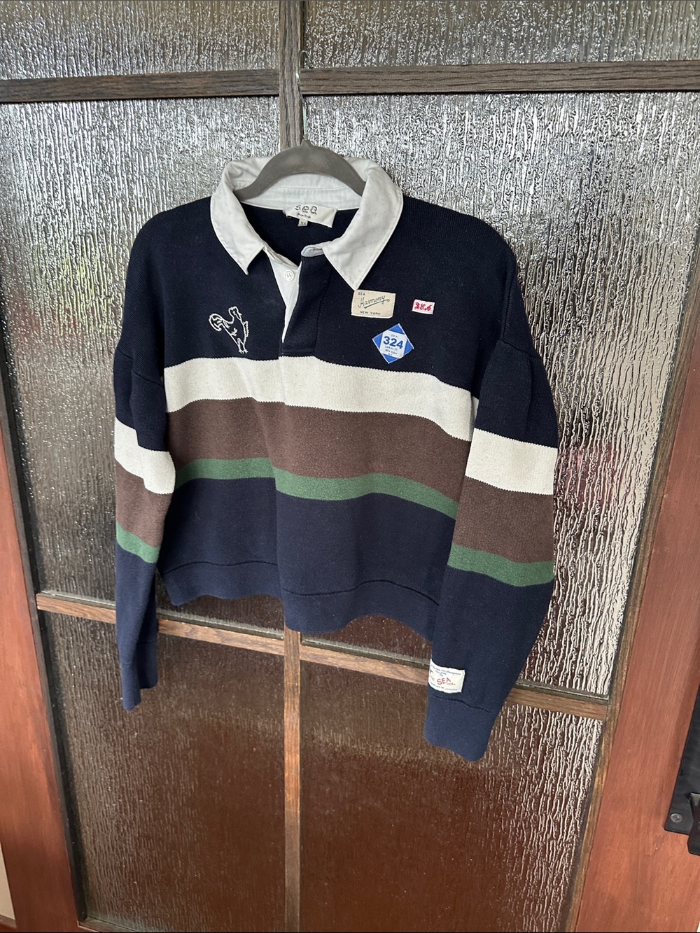 Sea New York Arther Varsity Knit Rugby Shirt
Sz XS. - Picture 7 of 14